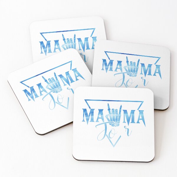 Item preview, Mama Tour - Blue Skeleton Rock Hand Design designed and sold by Fernandink1.