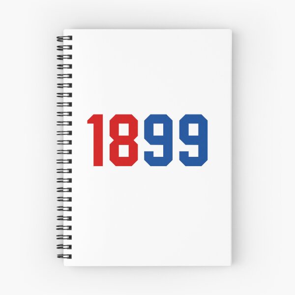Item preview, 1899 Club Nacional red blue designed and sold by VRedBaller.