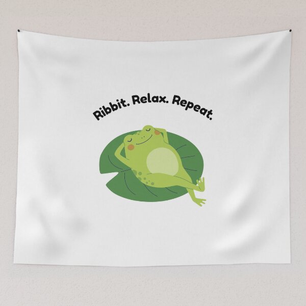 Item preview, Funny Zen Yoga Frog Design designed and sold by LovingPresence.