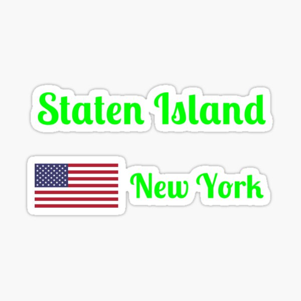 Aperçu de l'œuvre Staten Island New York - Imprimés élégants, créée et vendue par Fleetwood1994.