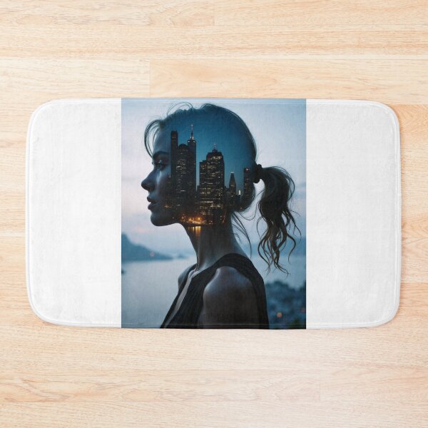 Item preview, Silent Thoughts Behind the Skyscrapers of New York designed and sold by ArtCreator2023.