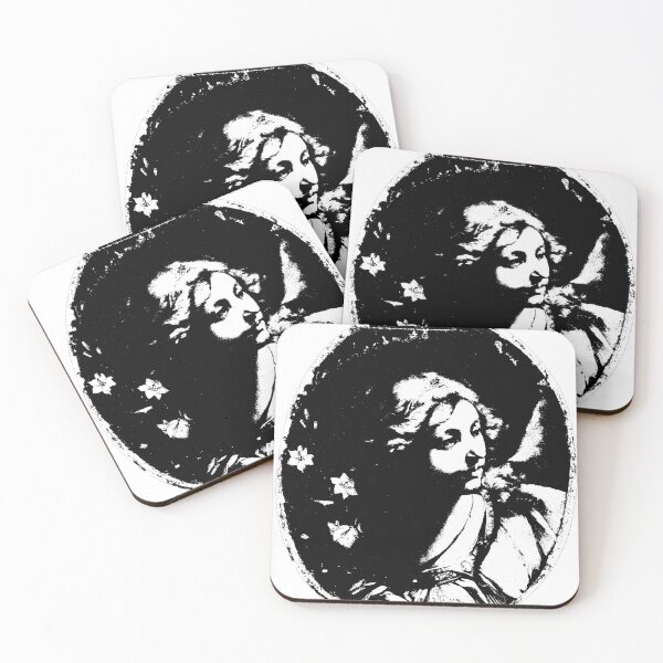 Item preview, Archangel Gabriel B/W (The Mandela Catalogue Inspired) designed and sold by TheatrumTenebrarum.