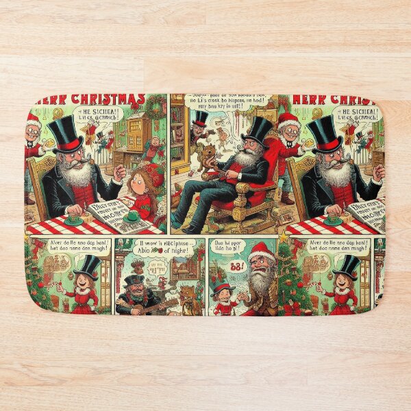 Item preview, Christmas Comic Adventures: Stories from a Bygone Festive Era designed and sold by freackly.