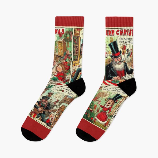 Item preview, Christmas Comic Adventures: Stories from a Bygone Festive Era designed and sold by freackly.