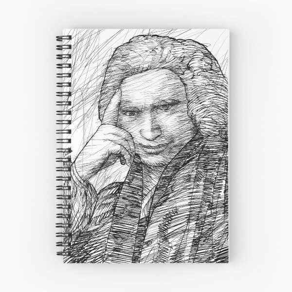 Item preview, LAWRENCE STERNE ink portrait designed and sold by lautir.