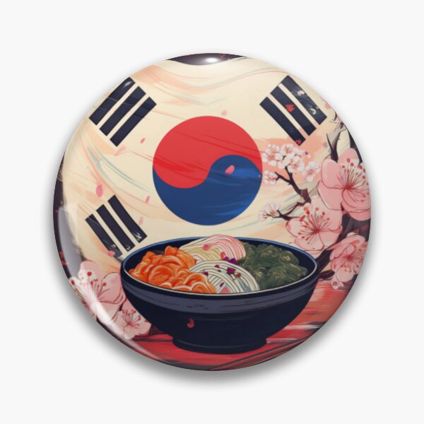 Item preview, Korean Cuisine and Culture Artwork designed and sold by RaiyaTees.