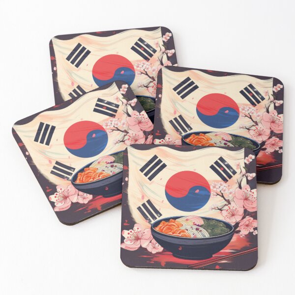 Item preview, Korean Cuisine and Culture Artwork designed and sold by RaiyaTees.