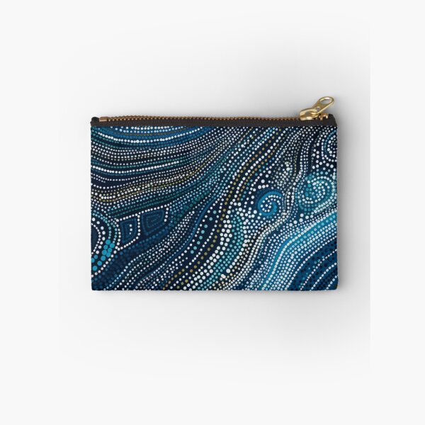 Item preview, Aboriginal Inspired Dot Art - Winter Pathways designed and sold by GrinGalore.