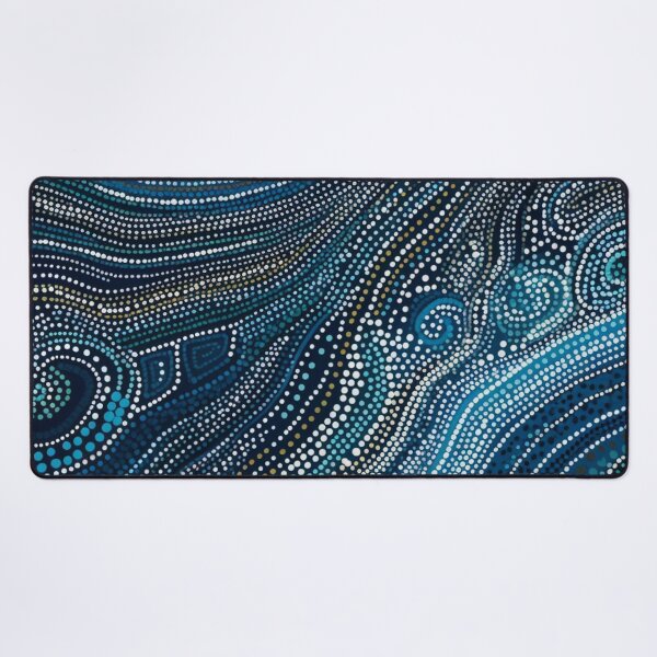 Item preview, Aboriginal Inspired Dot Art - Winter Pathways designed and sold by GrinGalore.