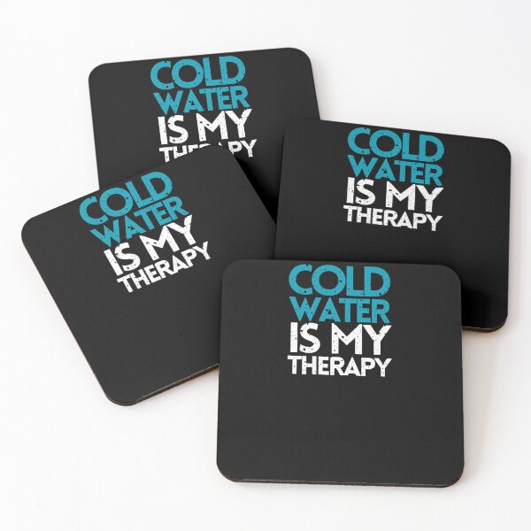 Item preview, Cold Water Is My Therapy Funny Gifts for Pepole Who Like Ice Bathing designed and sold by byMartha.
