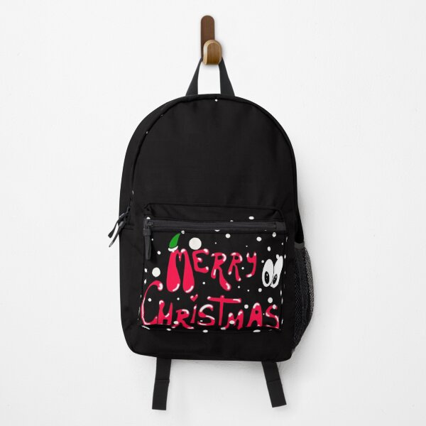 Item preview, Christmas wishes "Merry Christmas" written in a cartoon style - red and white snow. designed and sold by My-fake-places.