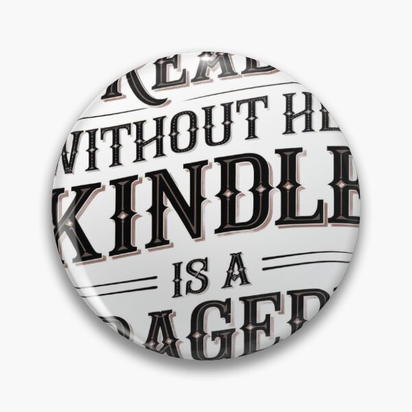 Item preview, a reader without her kindle designed and sold by bisilachel.