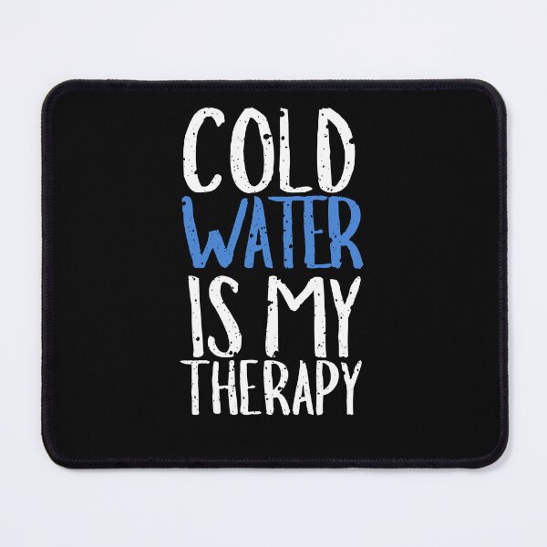 Item preview, Cold Water Is My Therapy Funny Gifts for Pepole Who Like Ice Bathing designed and sold by byMartha.