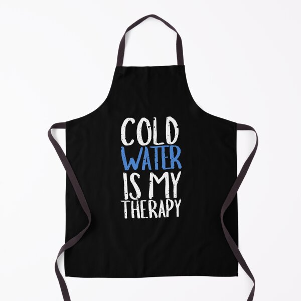 Item preview, Cold Water Is My Therapy Funny Gifts for Pepole Who Like Ice Bathing designed and sold by byMartha.