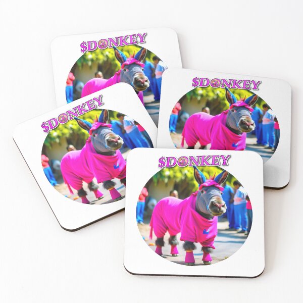 Item preview, PINK DONKEY_D95 designed and sold by DONKYCOIN.