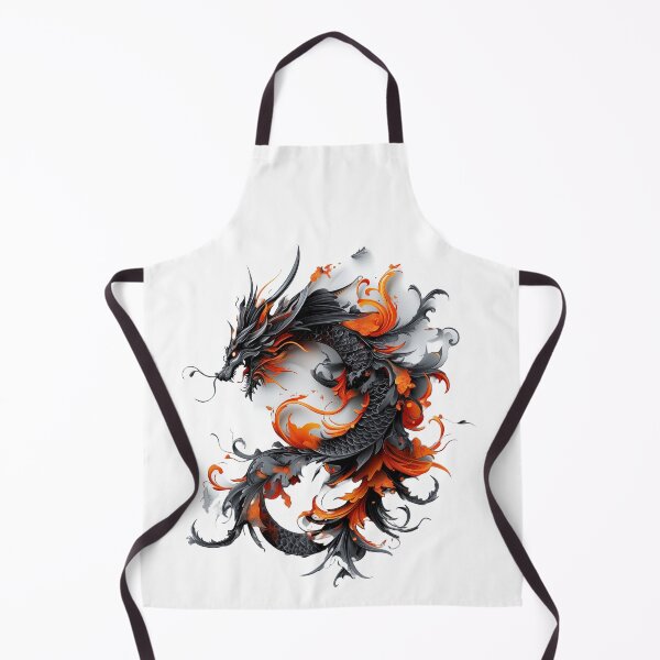 Item preview, A High-Contrast Tattoo Art Vector Illustration of Dragon designed and sold by Rui Mythic Studio.
