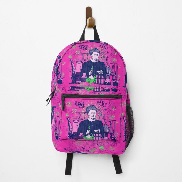 Item preview, Maria Skłodowska-Curie in green and pink designed and sold by Drawmecute.