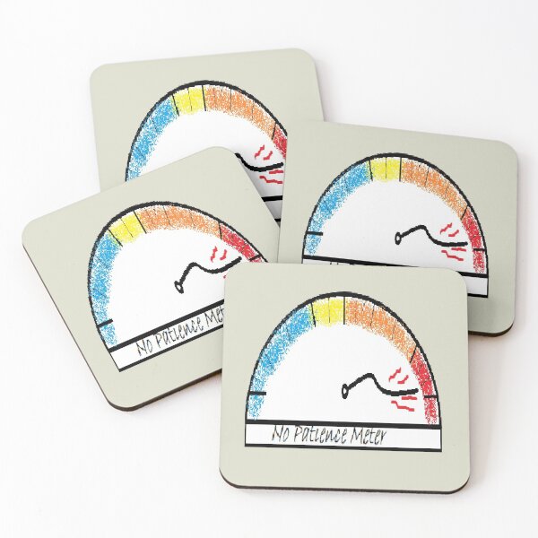 Item preview, Impatience, original, meter, unique designed and sold by Qzign.
