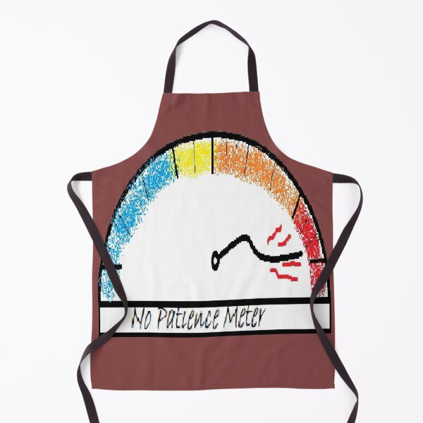 Item preview, Impatience, original, meter, unique designed and sold by Qzign.