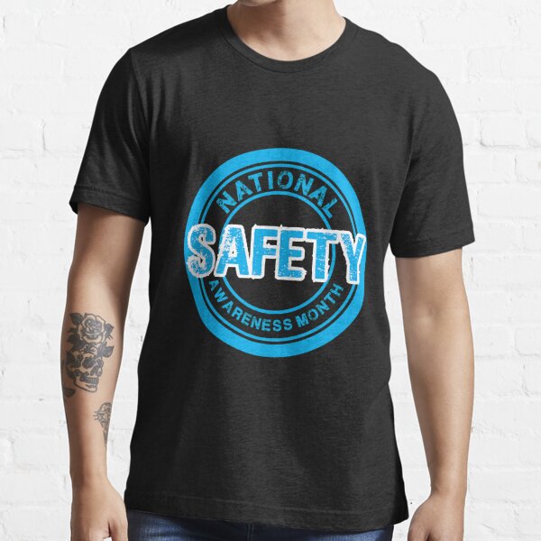 "National Safety Awareness Month Vintage" Tshirt for Sale by