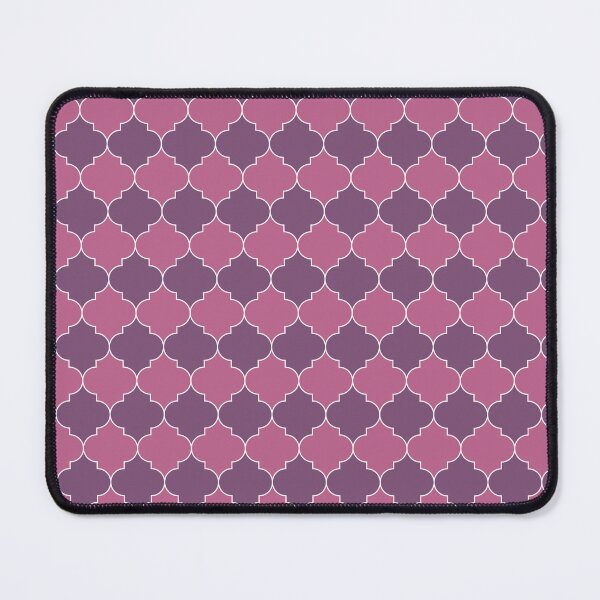 Item preview, Moroccan trellis pink and purple pattern designed and sold by sasyall.