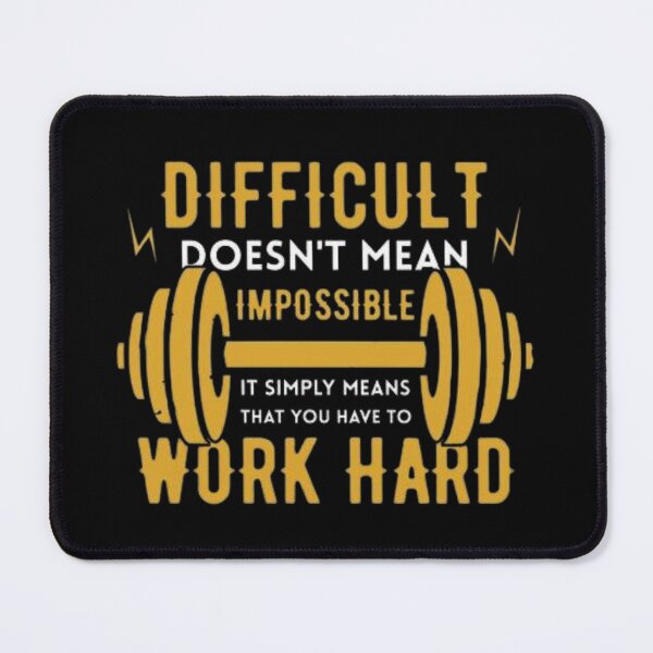 Item preview, WORK HARD designed and sold by Zen Fit.