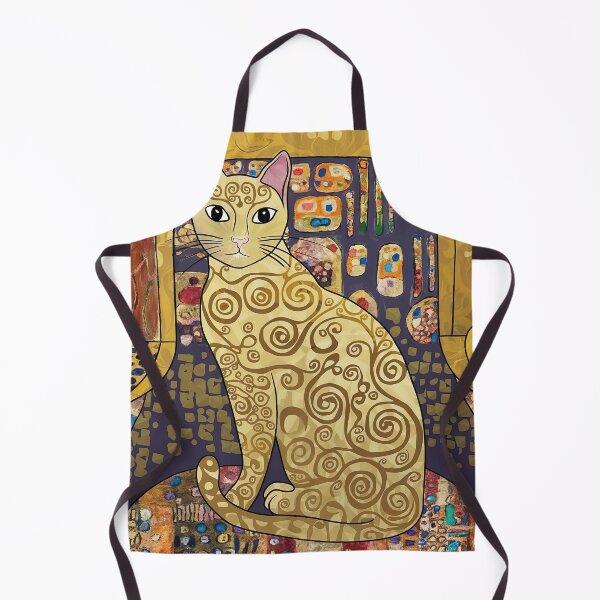Item preview, Gustav Klimt Cat designed and sold by Tamas Das.