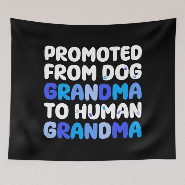 Item preview, Promoted From Dog Grandma To Human Grandma Pregnant Announcement designed and sold by Stick-Artistry.
