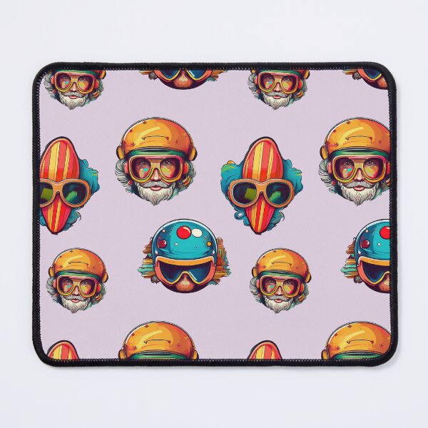 Item preview, Collest Surfing Goggles Helmet | Sticker Pattern | Retro Collection designed and sold by monkeybusiness.pt.