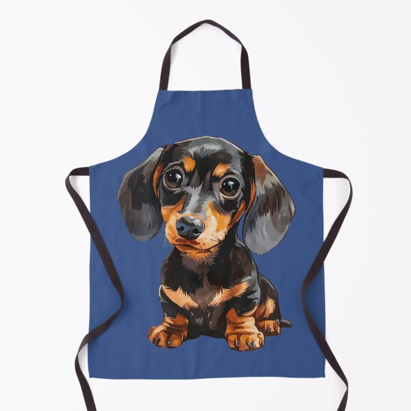 Aperçu de l'œuvre Chiot Teckel créée et vendue par VelvetRoom.