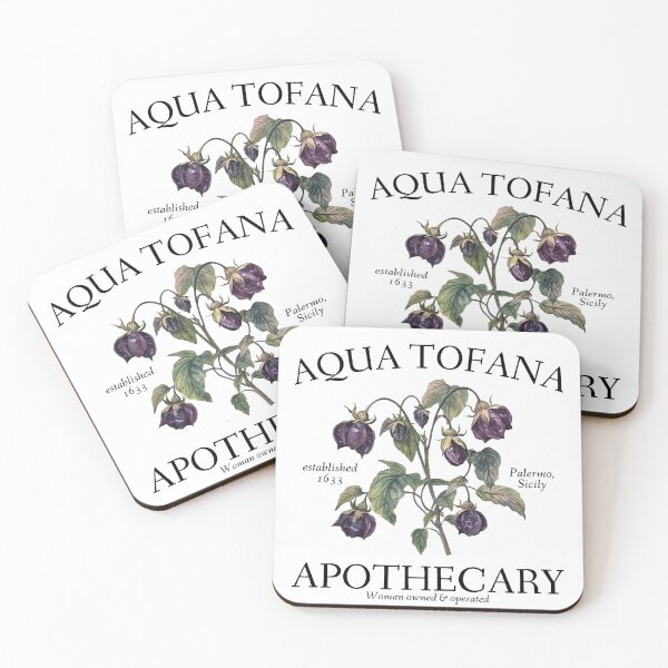 Item preview, Aqua Tofana Apothecary for Rights and Revolution designed and sold by RenettaFunky.