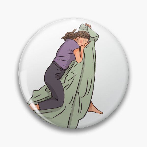 Item preview, Women in purple pajama and she is sleeping  designed and sold by Hessah-HA.