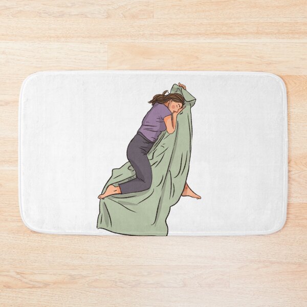 Item preview, Women in purple pajama and she is sleeping  designed and sold by Hessah-HA.