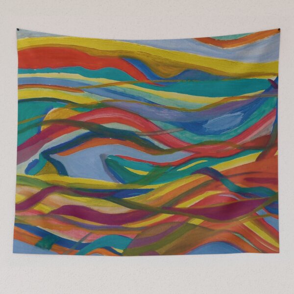 Item preview, Heaven and Earth - Undulating Abstract designed and sold by JoseYeste.