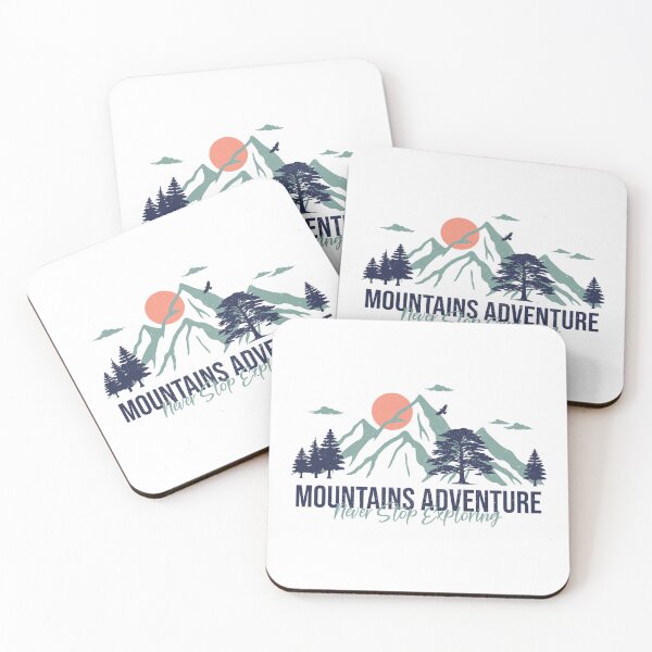 Item preview, Mountains Adventure - Never Stop Exploring designed and sold by Fernandink1.
