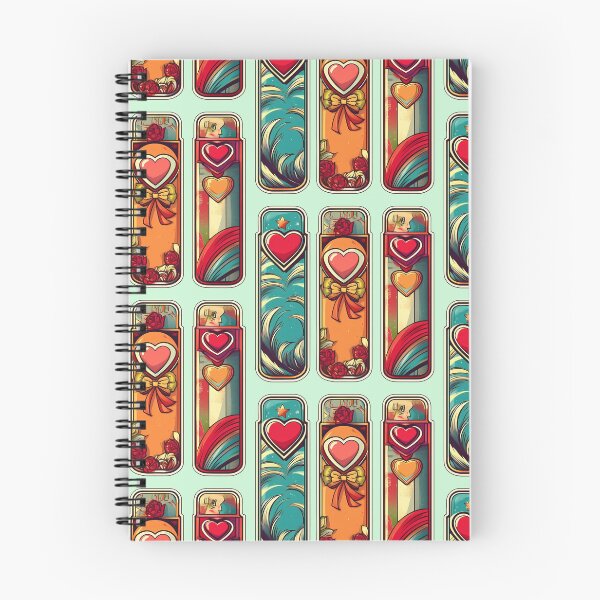 Item preview, Love and Hearts | Sticker Pattern | Retro Collection designed and sold by monkeybusiness.pt.