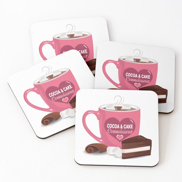 Item preview, Cocoa & Cake Connoisseur PINK designed and sold by StellarFX.