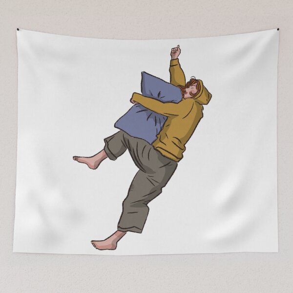 Item preview, Women sleeping wwith on pillow  designed and sold by Hessah-HA.
