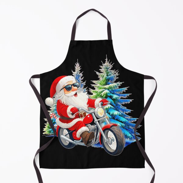Artikelvorschau, Santa’s Wild Ride: Weihnachtsabenteuer auf dem Motorrad entworfen und verkauft von VikArtStudio.