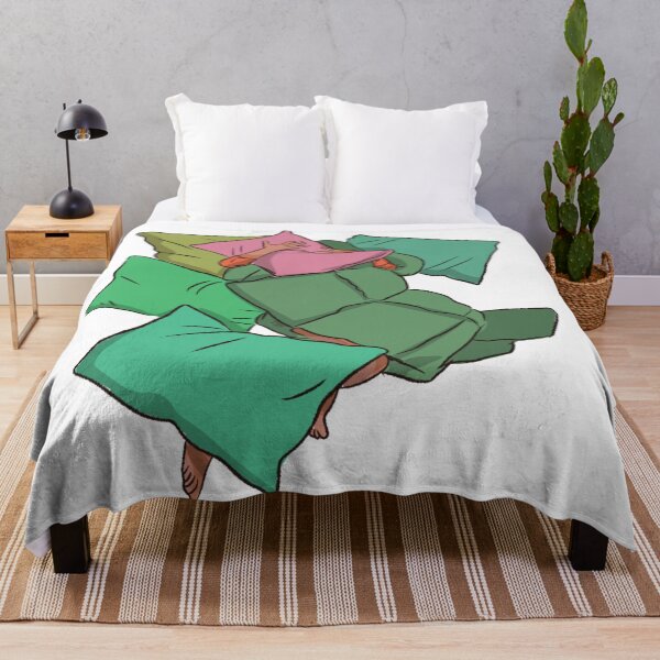 Item preview, Women sleeping with many pillow  designed and sold by Hessah-HA.
