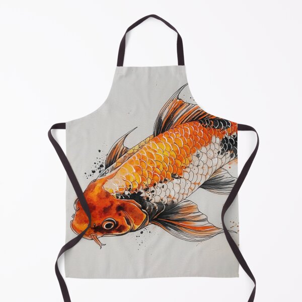 Item preview, Watercolor Japanese Koi Carp designed and sold by GrinGalore.