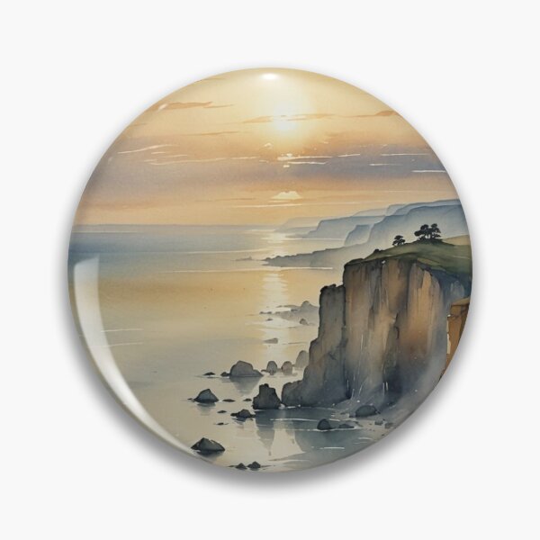 Item preview, Seaside Cliffs designed and sold by peakfreak.