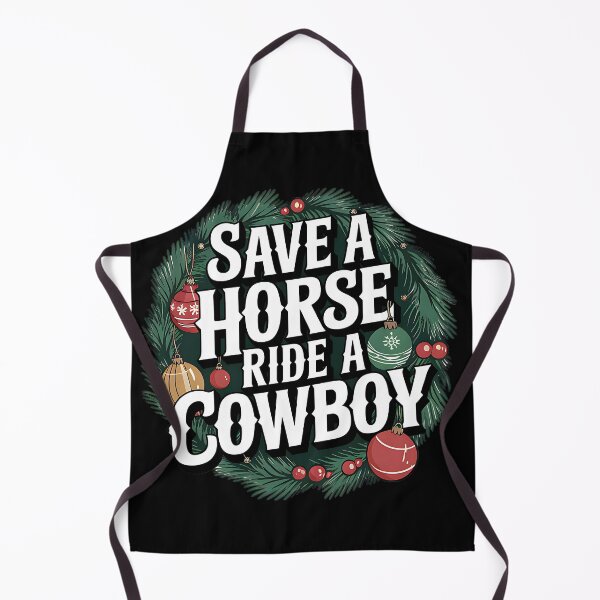 Item preview, Save a horse ride a cowboy vintage designs - Christmas designed and sold by Redjakkal.