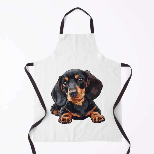 Aperçu de l'œuvre Chiot Teckel créée et vendue par VelvetRoom.