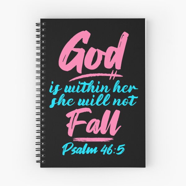 Item preview, Psalm 46:5 God Is Within Her She Will Not Fall designed and sold by plushism.