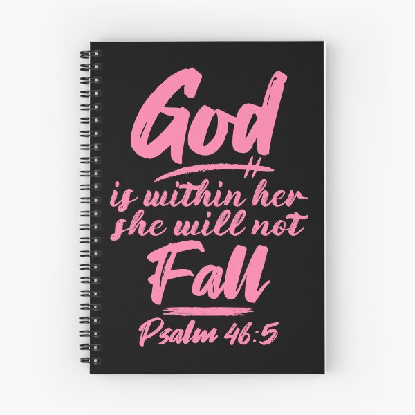 Item preview, Psalm 46:5 God Is Within Her She Will Not Fall designed and sold by plushism.