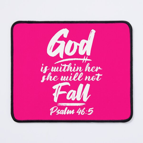 Item preview, Psalm 46:5 God Is Within Her She Will Not Fall designed and sold by plushism.