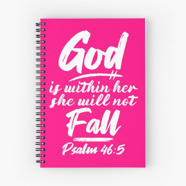 Item preview, Psalm 46:5 God Is Within Her She Will Not Fall designed and sold by plushism.