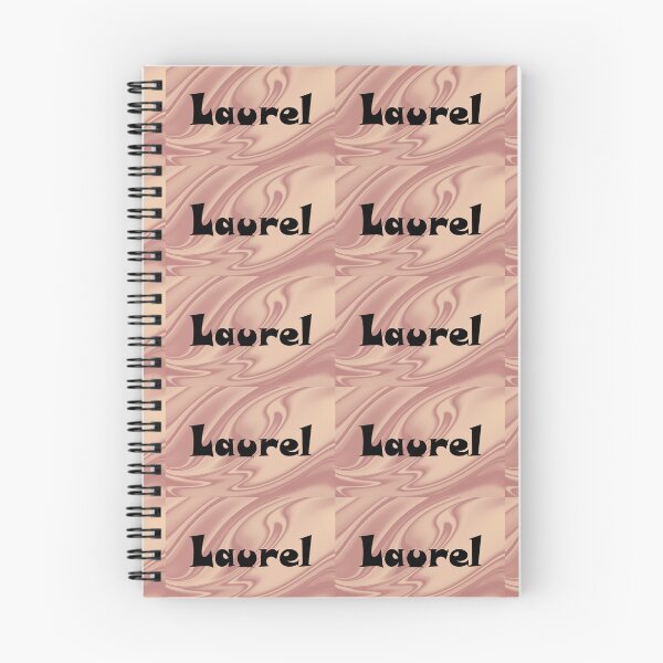 Item preview, Laurel Name Design - Cute Font, Minimalist, with Black Lettering :) designed and sold by Myriel-Myriel.