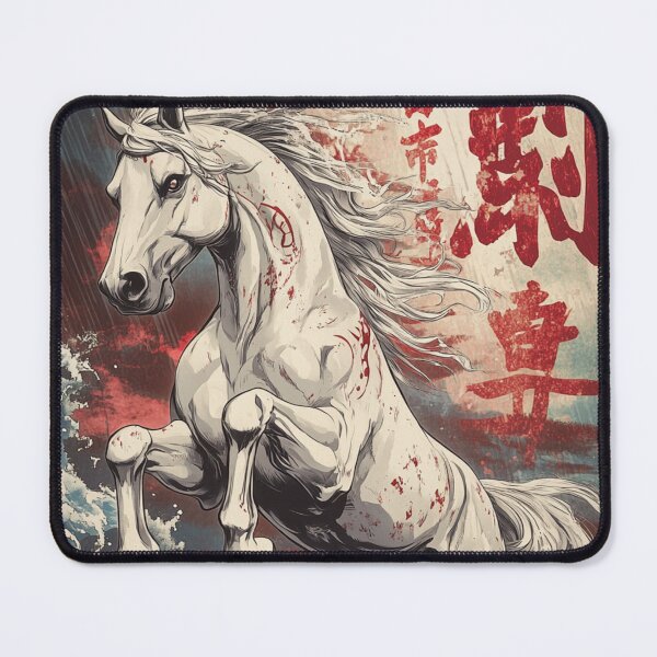 Item preview, Majestic Stallion: Rearing in the Storm's Embrace designed and sold by PrintsByFrank.